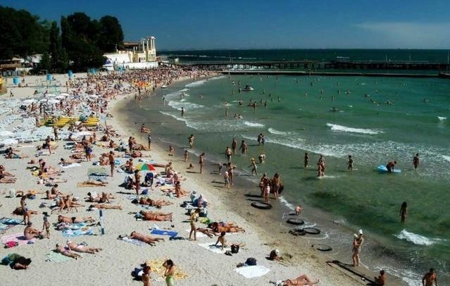 Arcadia Seaview Terrace Apartment Odessa Exterior foto
