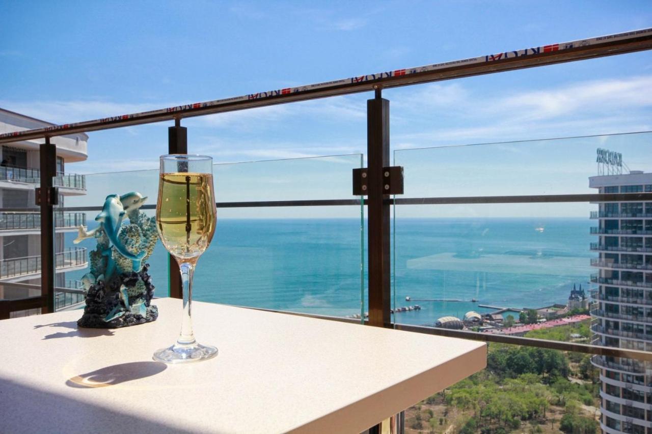 Arcadia Seaview Terrace Apartment Odessa Exterior foto
